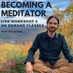 Becoming A Meditator - Live Workshop and On Demand Classes @ Dragonfly Yoga Studio